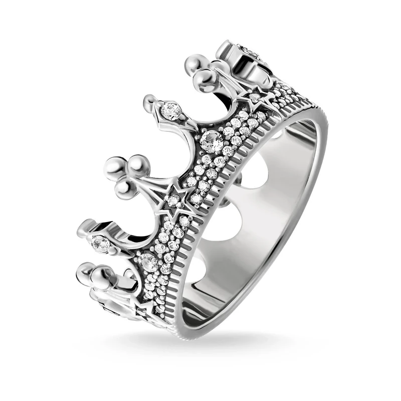 THOMAS SABO Women Silver Piercing Ring - TR2224-643-14-48