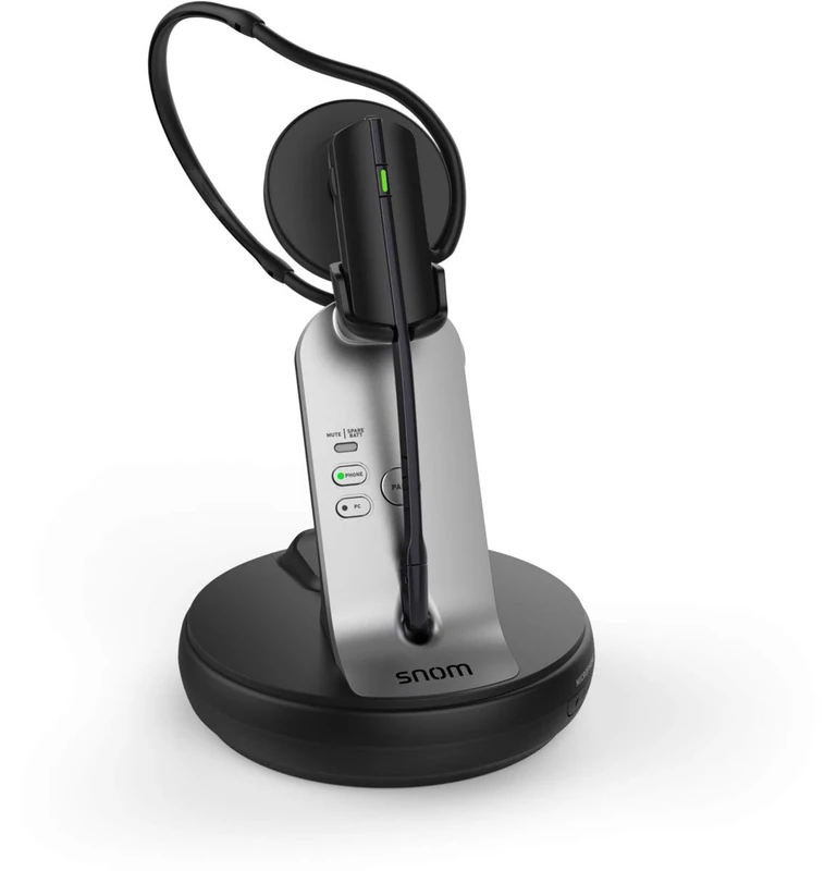 Snom A170 DECT Headset with Base - 00004387 Black