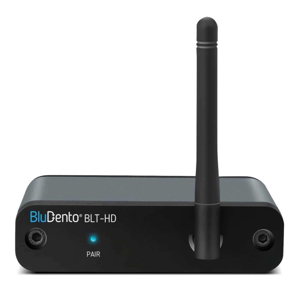 BluDento 5.1 aptX HD, LDAC HiFi Long Range Bluetooth Audio Receiver, Designed for Home Stereo & Pre Amplifier & External DAC