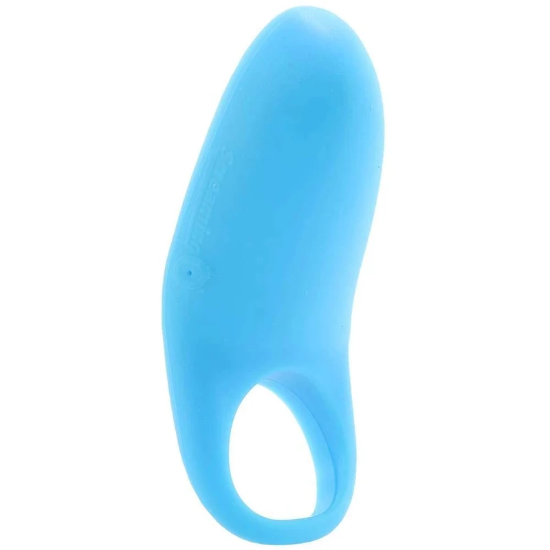 Screaming O Exteme Power True Silicone Waterproof Rechargeable Work-It Vibrator, Blue - Image 1