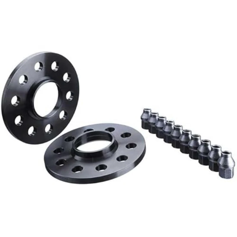H&R DRS-MZ-System Wheel spacer set 16mm per axle - Bolt pattern 4x108 - Hub 63,3mm - Bolt size M12x1,5 - compatible with Ford - Black