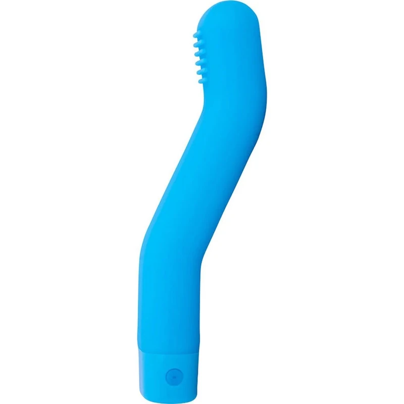 Screaming O Powerful True Silicone Waterproof Rechargeable Reach-It Vibrator, Blue