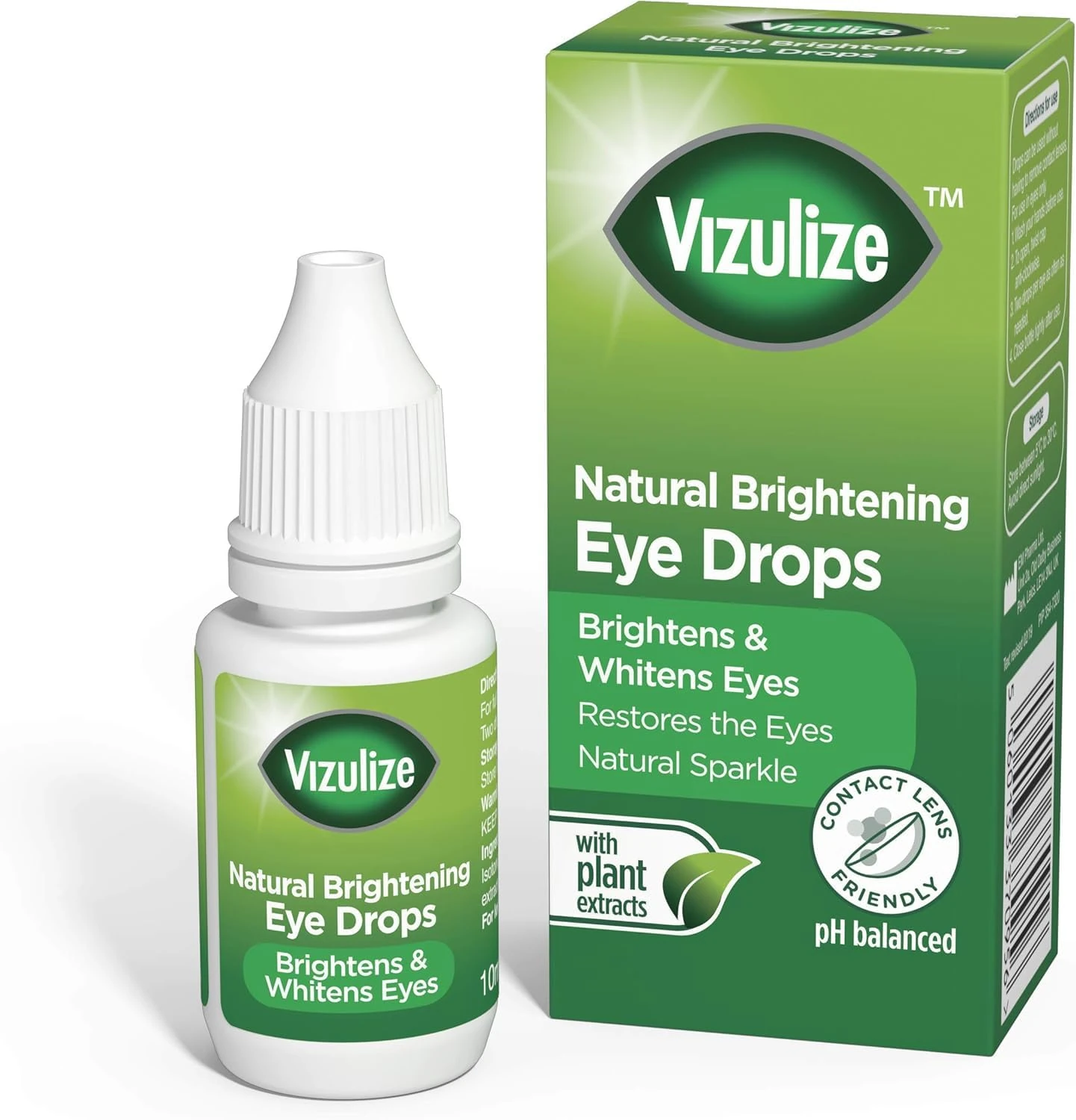 Vizulize Natural Brightening Eye Dops 10ml