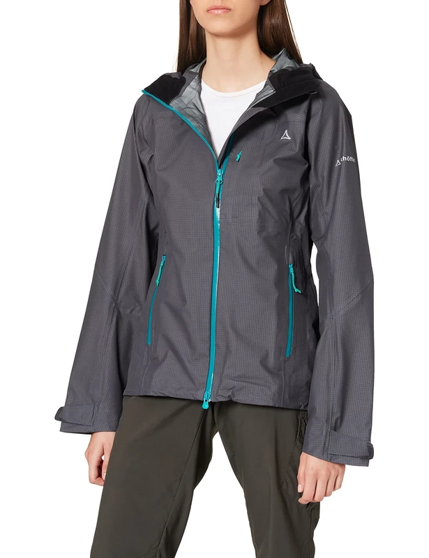 Schöffel Women 3 Layer Annapolis Jacket - Ebony, Size 34
