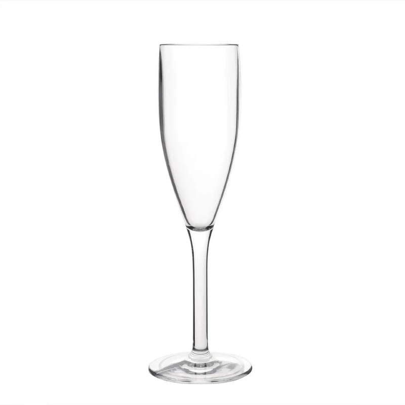 Olympia Kristallon Polycarbonate Champagne Flute - 210ml 7oz (Box 12)