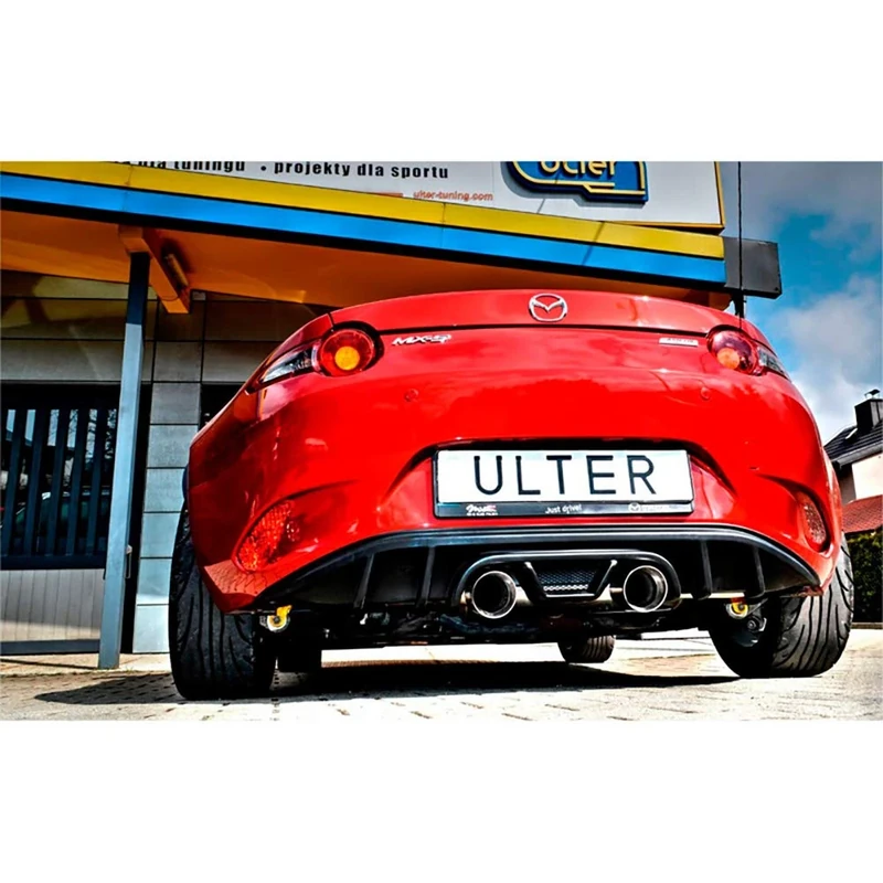 Ulter Sport D116318 Rear Bumper Skirt 'Diffusor' MX-5 ND 2.0 (118kW) 2015, Black