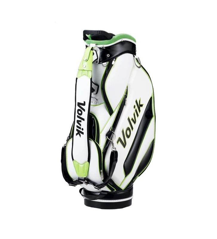 Volvik Unisex Adult Tour Golf Bag - White/Lime, One Size