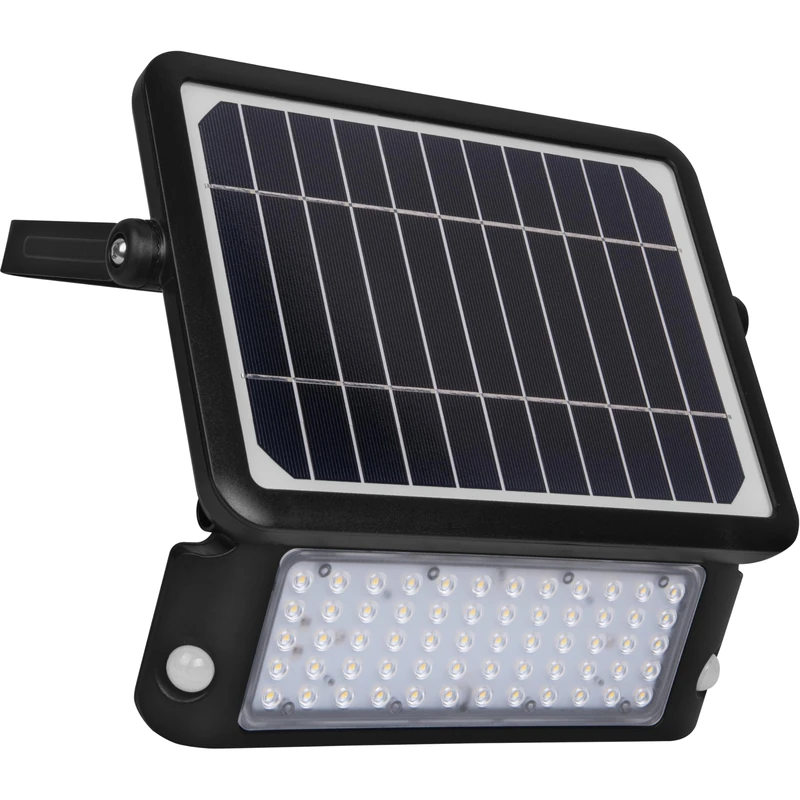 Luceco Solar Guardian PIR Floodlight - 10W LED Black