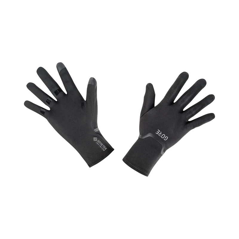GOREWEAR M WINDSTOPPER Stretch Gloves, Black, 11