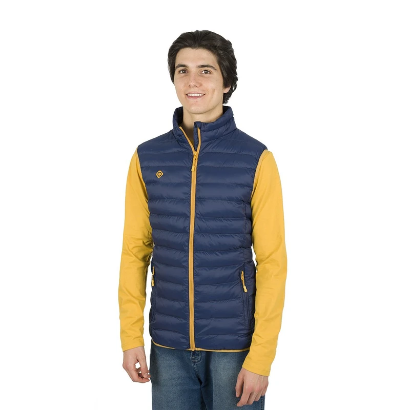 Izas NIS Men's Ultra Light Vest, mens, 8434076424538, Blue Night/honey, S