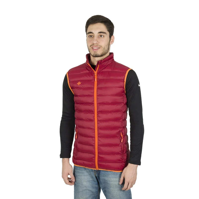 Izas NIS Men's Ultra Light Vest, mens, 8434076424927, Mineral Red/Orange, M