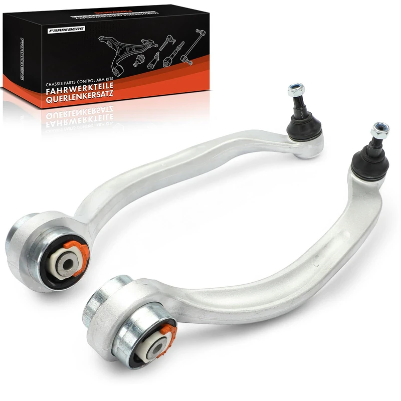 Frankberg 2x Wishbone Front axle Compatible with A4 8D2 B5 1.6L-2.8L 1994-2001 A6 4B C5 1.8L-4.2L 1997-2005 A8 4D2 4D8 2.5L-6.0L 1994-2002 Replace# 8E0407693AG