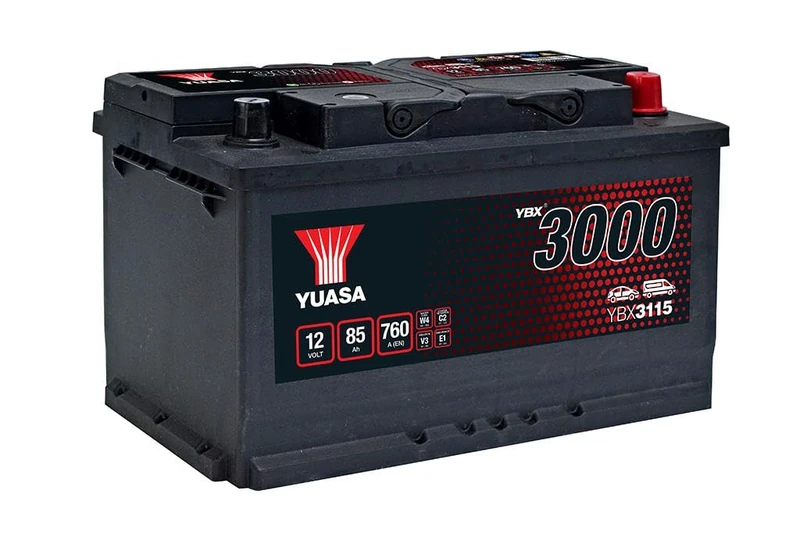 Yuasa YBX3115 12V 85Ah 760CCA Sealed Maintenance Free High Performance Battery