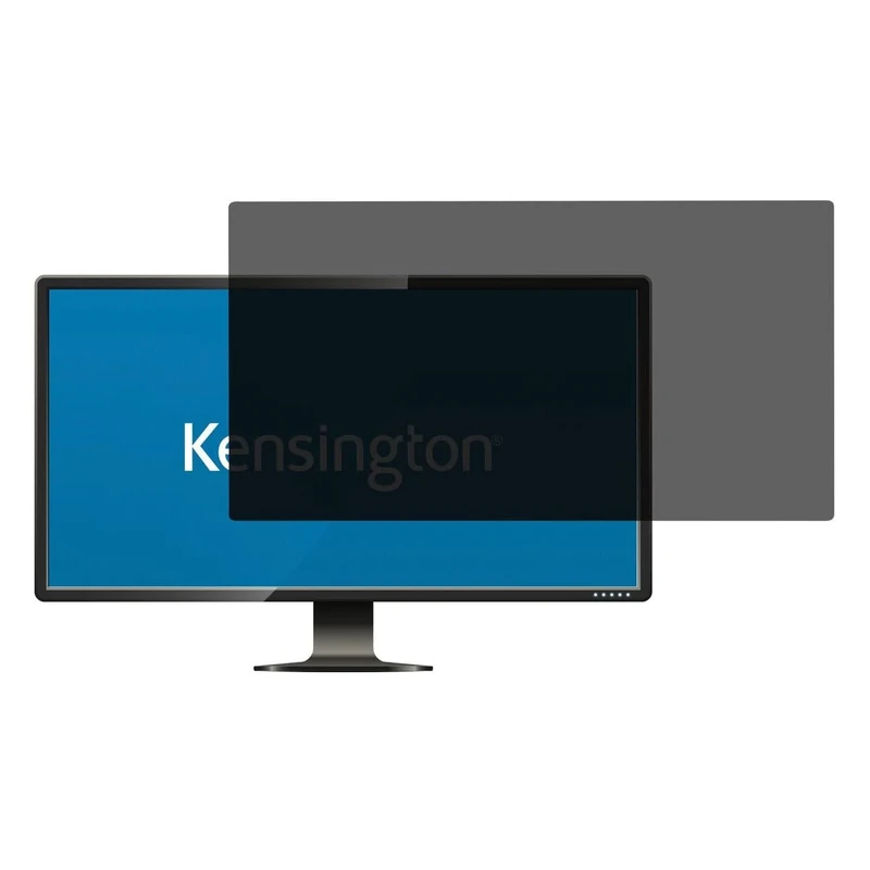 Kensington Monitor Screen Privacy Filter 23.8 Inch, 16: 9, LG, ViewSonic, Samsung - limits viewing angle supporting GDPR compliance, reduced blue light via anti-glare coating