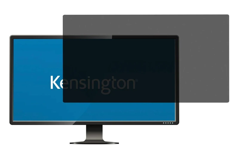 Kensington Monitor Screen Privacy Filter 26 Inch, 16: 9, LG, ViewSonic, Samsung - limits viewing angle supporting GDPR compliance, reduced blue light via anti-glare coating