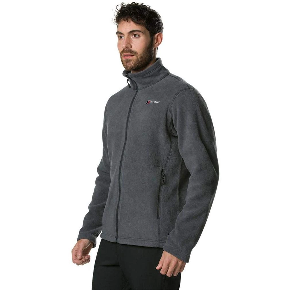 Berghaus Men's Prism Polartec Interactive Fleece Jacket | Added Warmth | Smart Fit | Durable Design, Carbon, XXL