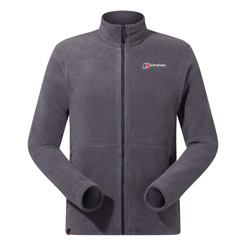 Berghaus Men's Prism Polartec Interactive Fleece Jacket | Added Warmth | Smart Fit | Durable Design, Carbon, XXXL