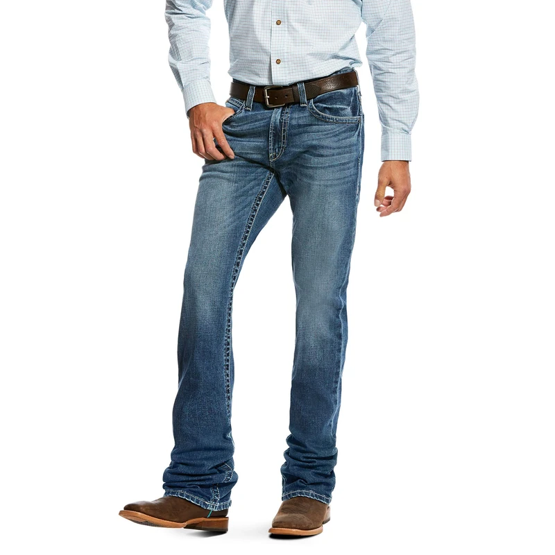 ARIAT Men's M2 Relaxed Fit Bootcut Jean, Fargo, 32W x 32L - Image 1