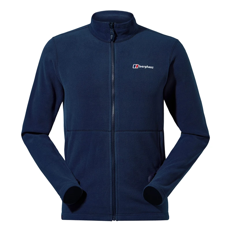 Berghaus Men's Prism Micro Polartec Fleece Jacket | Added Warmth | Extra Comfortable Fleece Full Zip, Blue, XXXL