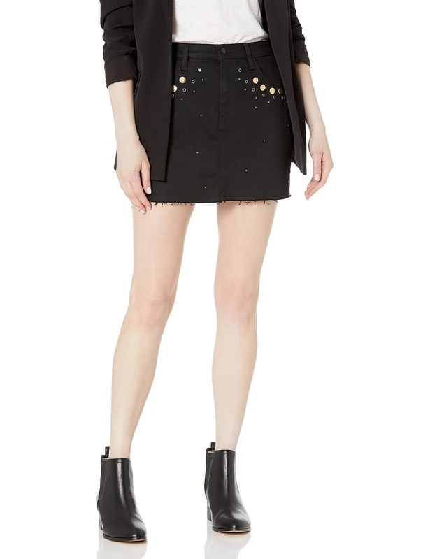 Hudson Jeans Women's The Viper MINI Skirt, Nocturnal, 25