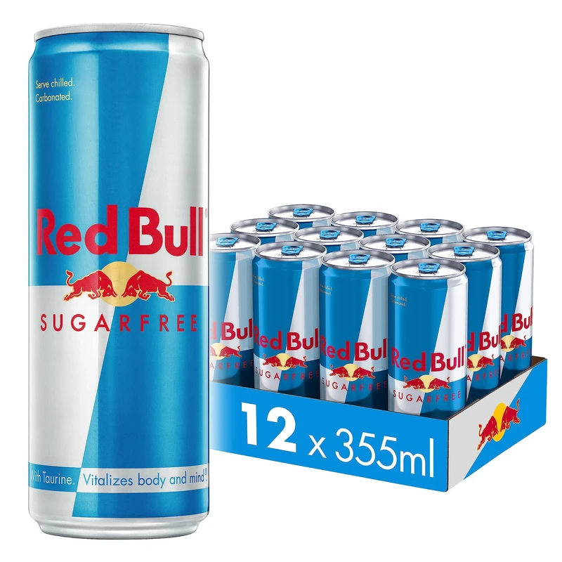 Red Bull Energy Drink Sugar Free 335 ml x12