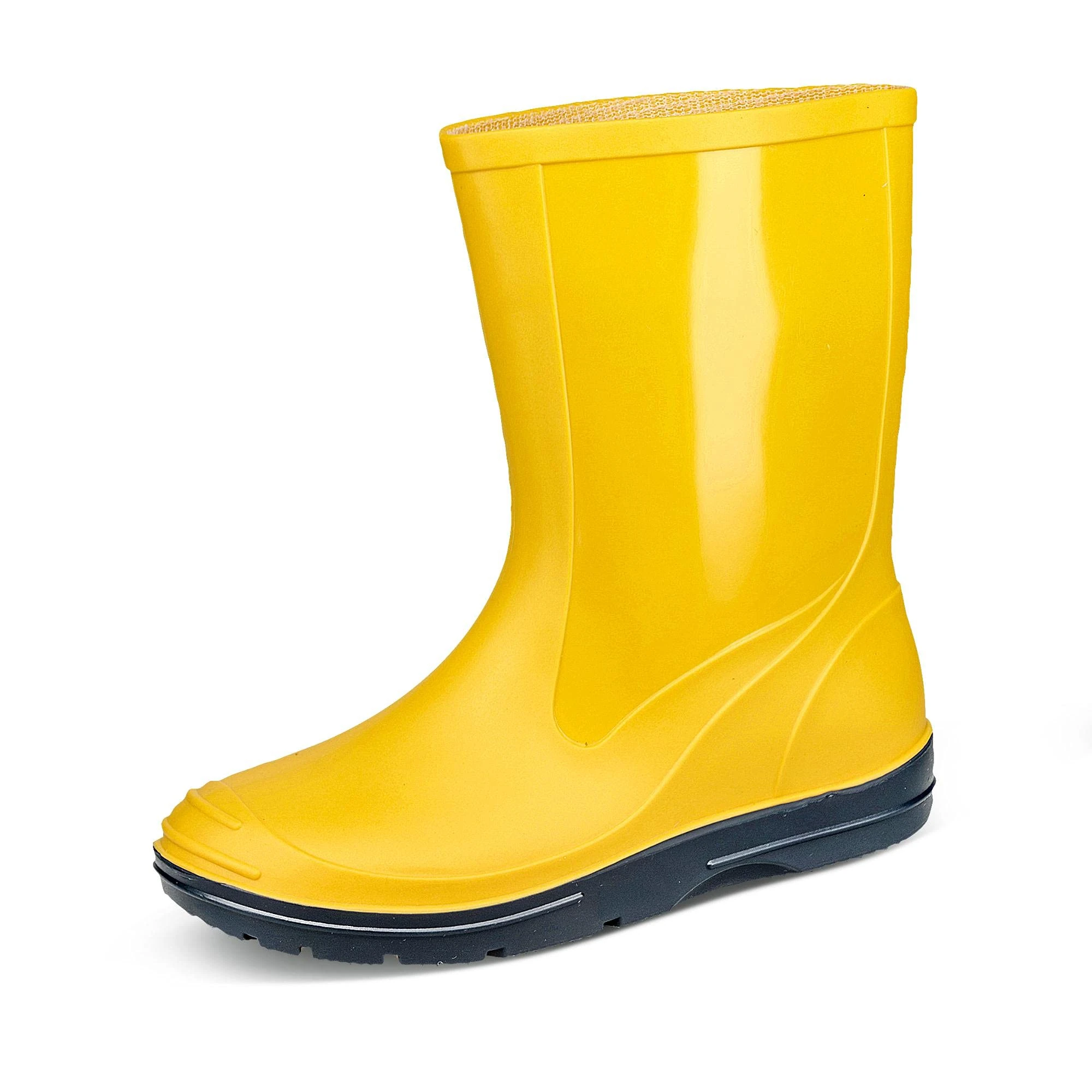 Beck Unisex Kids Basic 486 Rain Boot, Yellow, 6 UK