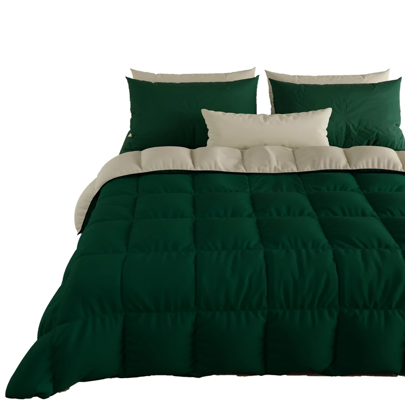 PETTI Artigiani Italiani - Quilted Duvet, Quilts, Warm and Soft Comforter, Microfiber Duvet, 100% Made in Italy - Image 1