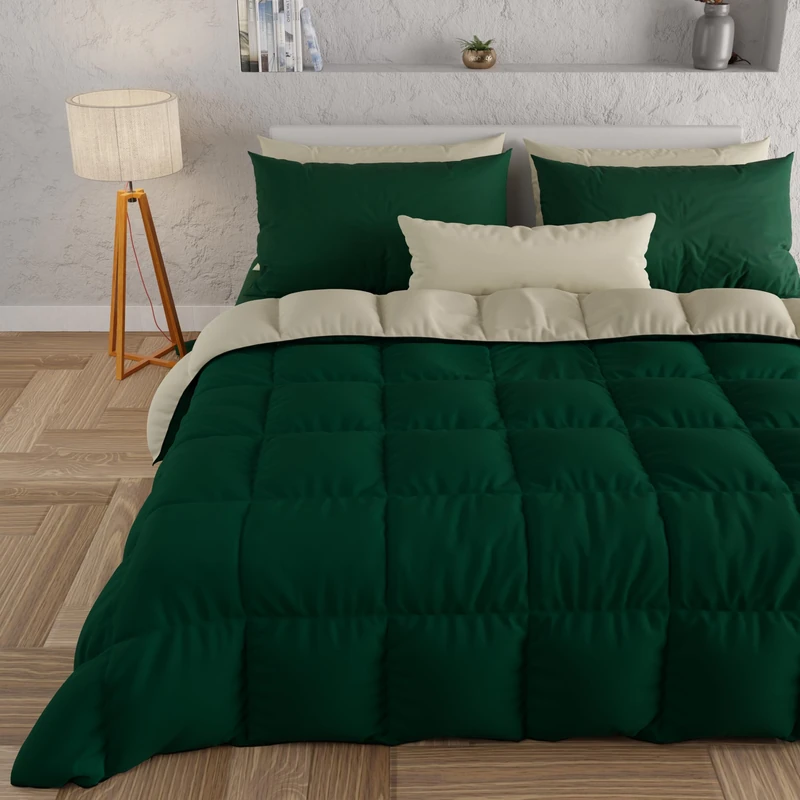 PETTI Artigiani Italiani - Quilted Duvet, Quilts, Warm and Soft Comforter, Microfiber Duvet, 100% Made in Italy