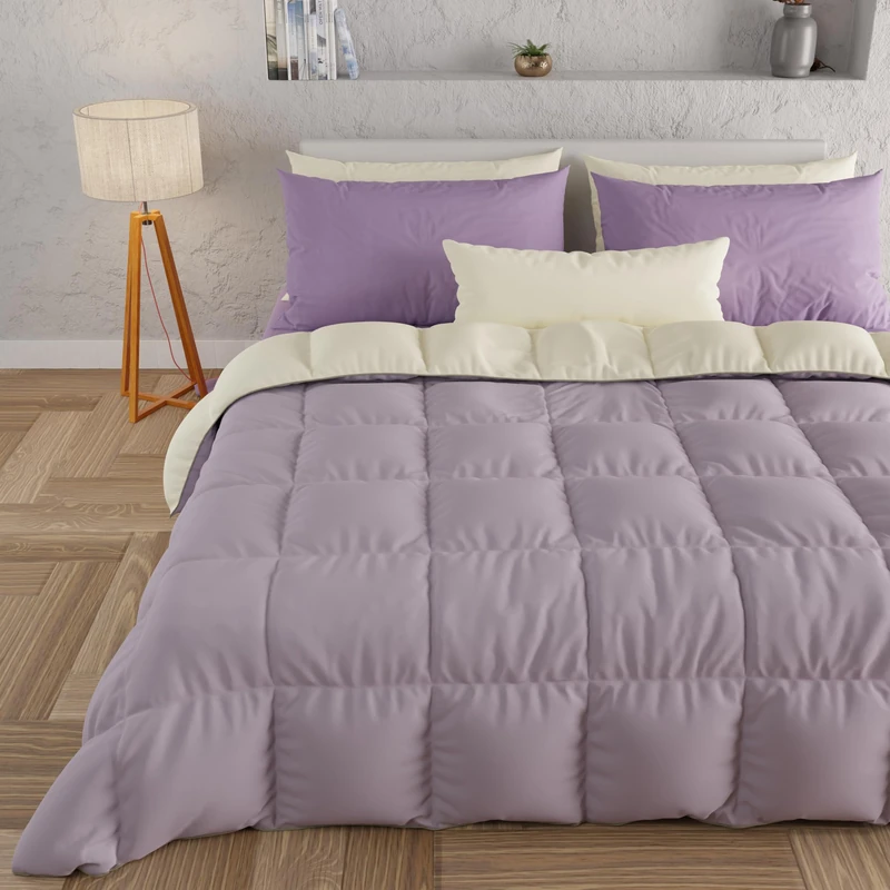 PETTI Artigiani Italiani - Quilted Duvet, Quilts, Warm and Soft Comforter, Microfiber Duvet, 100% Made in Italy