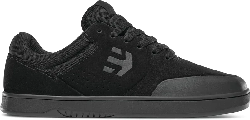 Etnies Marana – Iconic Pro Skate, Reinforced Ultimate Cupsole, Cushioned Feel, 3X More Durable - Black/Black/Black - 13 - Image 1