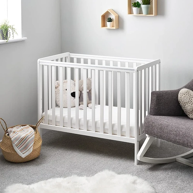 Obaby Bantam Space Saver Cot, White