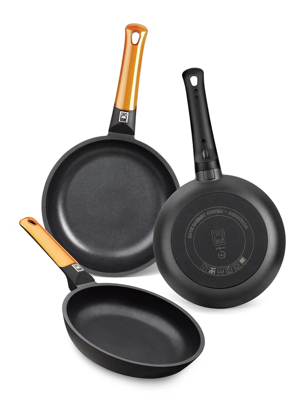 Braisogona A281241 efficient Orange, Aluminium, 4 liters, Black [Amazon Exclusive]