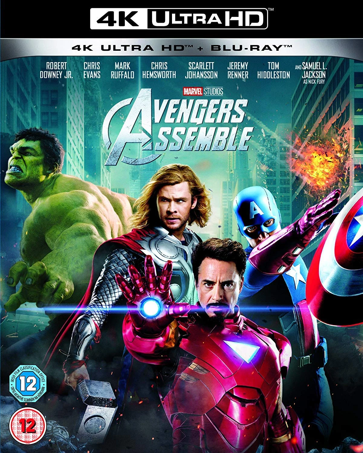 Avengers Assemble [4K Ultra-HD + Blu-ray] [2018] [Region Free]