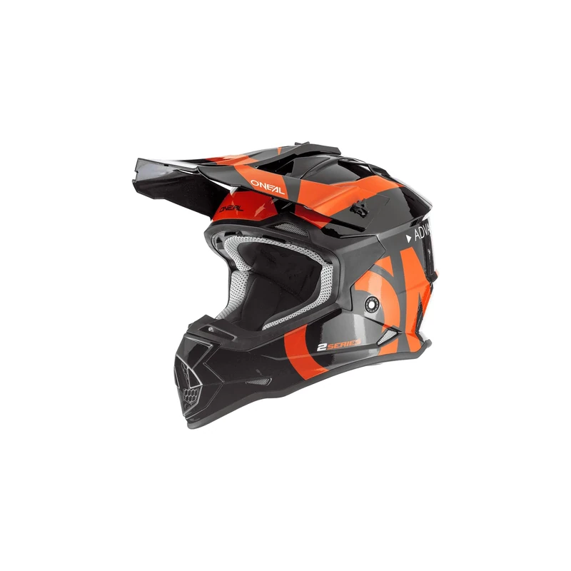 Oneal 2SRS Youth Helmet Slick Black/Orange M (51/52 cm) Helmet, Adult Unisex
