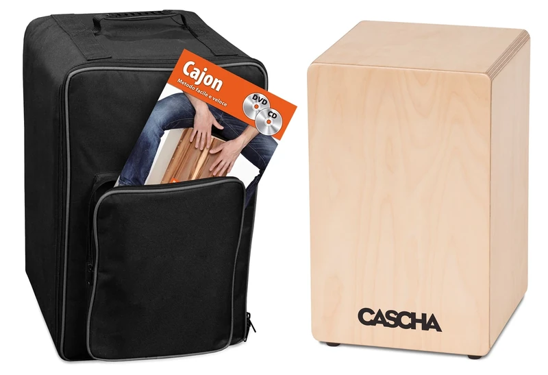 CASCHA HH 2084 IT Cajon Box Bundle