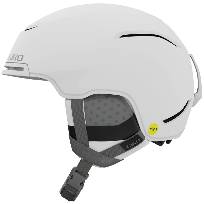 Giro Girrj Terra MIPS Snow Helmet - Matte White, Medium 55.5-59cm