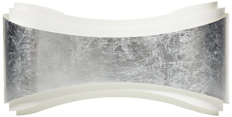 Selene illuminazione Applique, Metal, 22 W, Silver Leaf