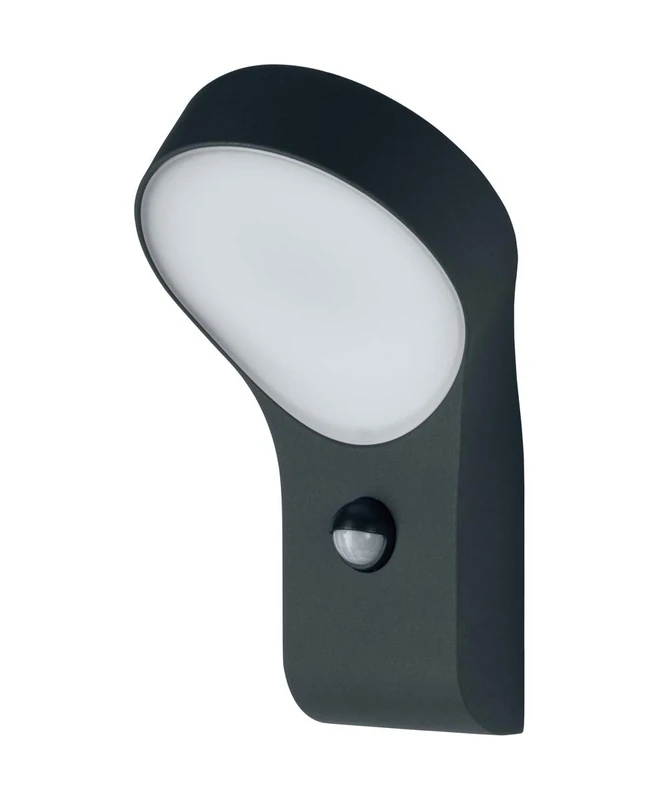 OSRAM LED Outdoor Wall Light, Aluminium, Dark Grey