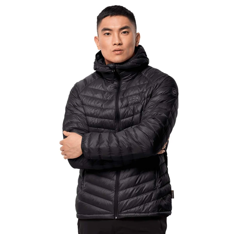 Jack Wolfskin Atmosphere Jacket-1204421 Men's Jacket - Black, XXX-Large