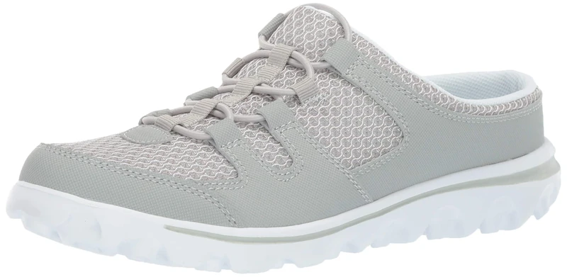 Propét Women's TravelActiv Slide Sneaker, Grey, 5.5 UK