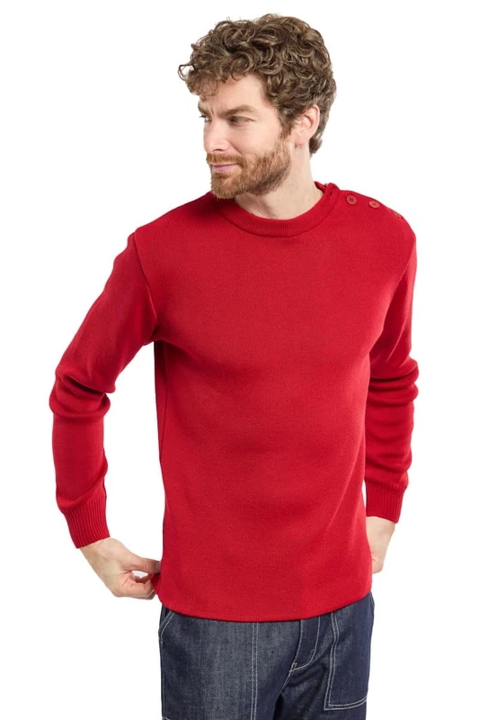 Armor Lux Men's Pull Marin Paimpol Homme Sweater, Red (Red Q99, Red Chili, Red Q99, Chilli Red), XXXL