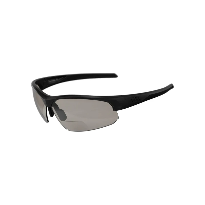 BBB Cycling Photochromic Cycling Glasses I Bifocal Sunglasses Mountain And Road Bike I Photochromic Sunglasses For Far-Sighted Riders I Impress Reader BSG-59PH, Matt Black