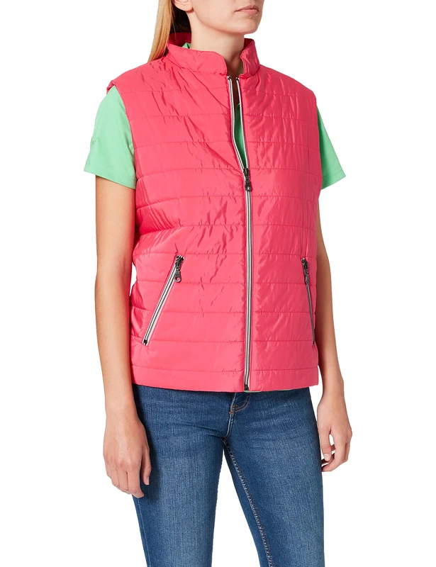 Trigema Women's 50640718 Vest, Pink (Hot Pink 138), L - Image 1