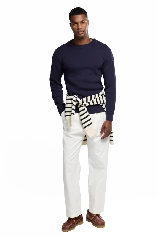 Armor Lux, Men's Groix Navy Jumper