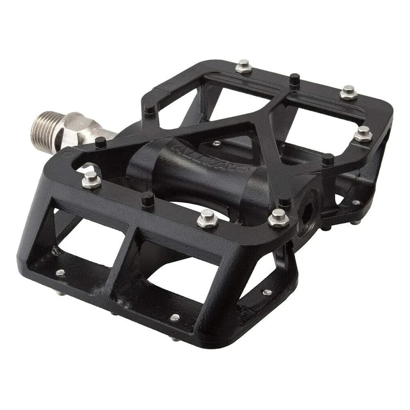 MKS Always Pedal: Versatile and Durable Bicycle Pedals with Adjustable Tension, Ideal for Commuting and Touring, Featuring Construction and Smooth Performance, Black