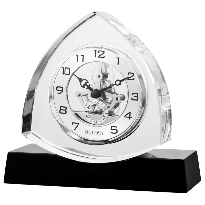Bulova B1706 Trident Clock, Crystal