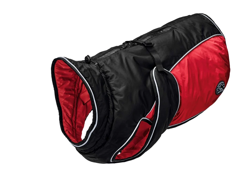 HUNTER Dog coat Uppsala Extreme 80 Black/Red, XL