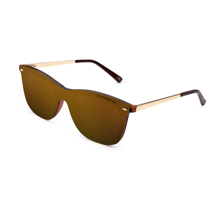 CLANDESTINE - Sunglasses Way 4 Havana Brown - Brown HD Nylon Lenses and Steel Frame - Sunglasses for Men and Women - Smart Vision Technology - More Sharpness and Less Glare - Image 1