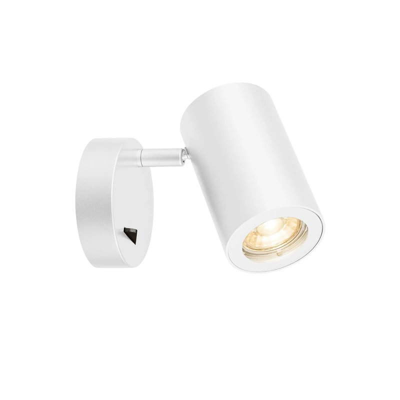 SLV Wall-Mounted Light Enola_B / Internal Wall Illumination, Surface-Mounted Light, Wall-Mounted Light, Ceiling Spotlight / GU10 50W White