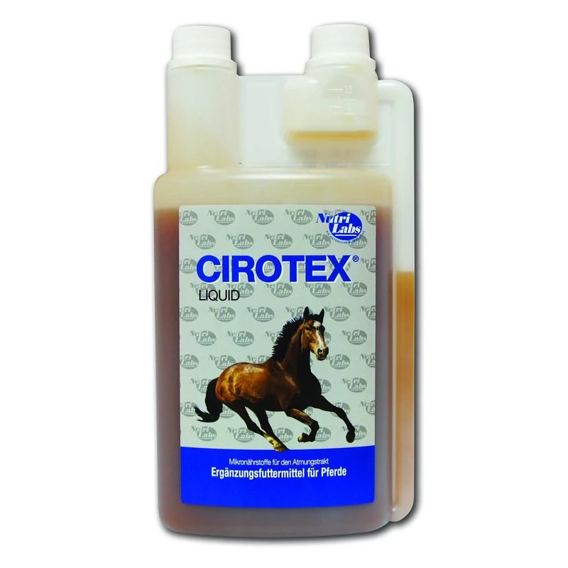 NutriLabs Cirotex Liquid Dietary Supplement Liquid for Horses Pack of 1 x 1 Litre)